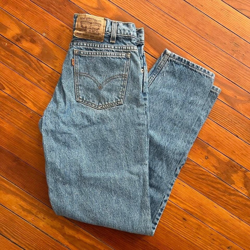 1990s Orange Tab Levi's size 30" x 32"